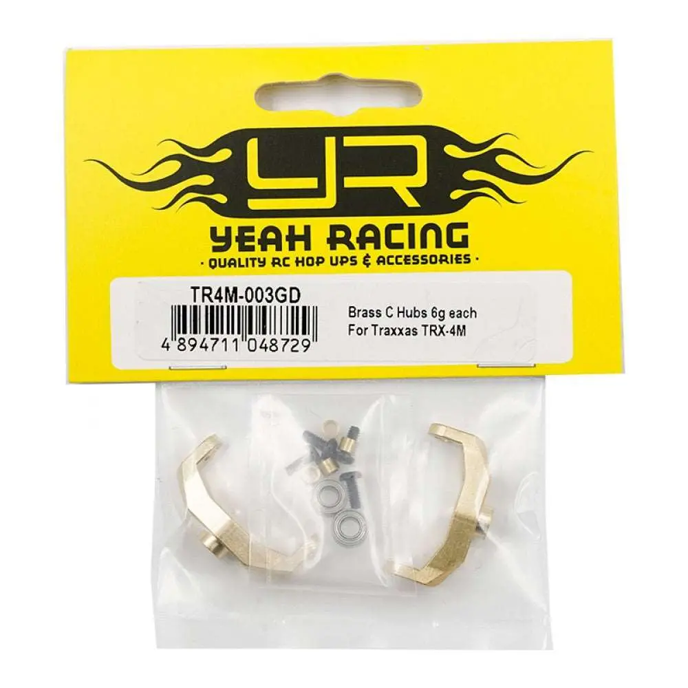 Yeah Racing Brass C Hubs 6G Each Fits Trx-4M 1