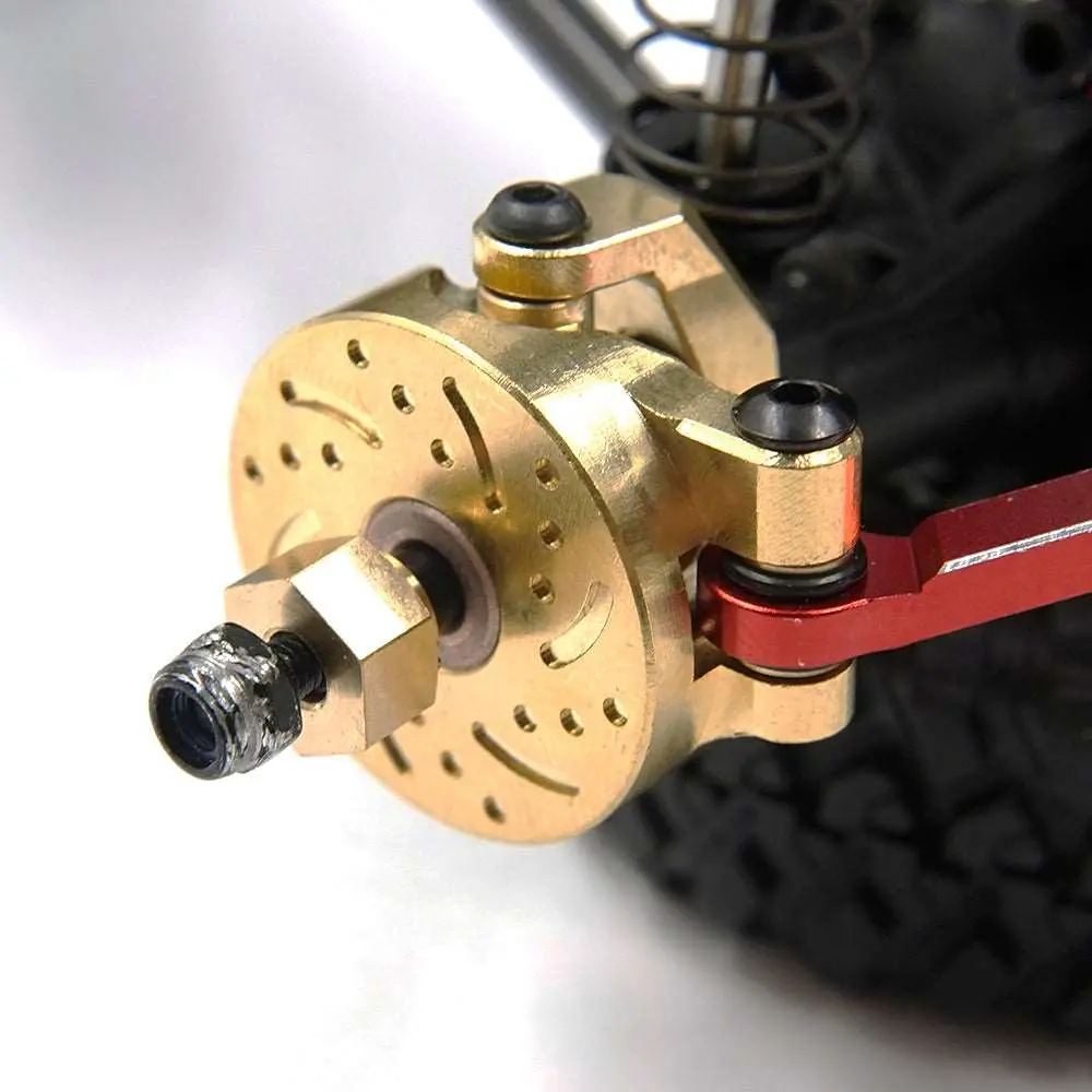 Yeah Racing Brass Steering Knuckles 20G Each Fits Trx-4M 2