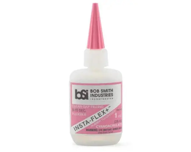 Bsi Insta-Flex+ Clear Rubber Toughened Ca (1Oz) Low 1