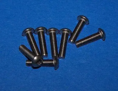 Kyosho Titanium Button Screw Hex (M3x12) 8 Pcs #Kyo1363 2