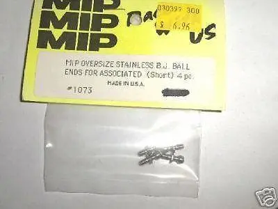 Oversize Stainless Bj Ball Ends For Associated #1073 2