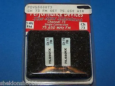 Performance (Airtronics) 75.650 Mhz Fm Single Conversion Ch- 73 #Pdv500-073 2