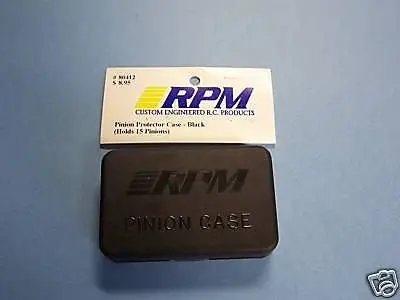 Rpm Pinion Protector Case (Black) #80412 1