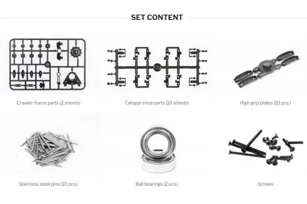 Kyosho Belt Crawler Unit Catappi For Mini-Z 4X4 1