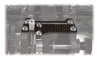 Penguin Rear Bulkhead/Brake Support Mugen Mx2 #P6004 1