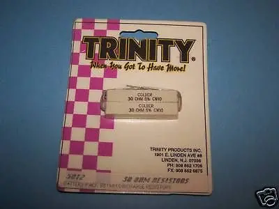 Vintage Trinity 30 Ohm Discharge Resistors #5012 1