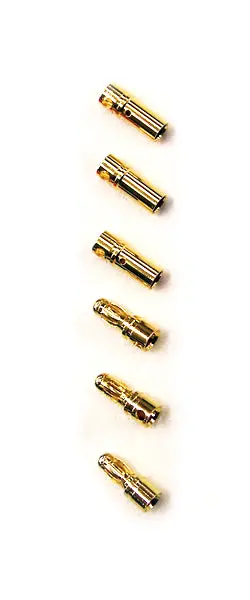 Common Sense Bullet Connectors - 3.5Mm - (3) Male, (3) Female 1