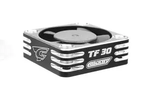 Ultra High Speed Cooling Fan Tf-30 W/Bec Connector - 30Mm Color Black - Silver 1