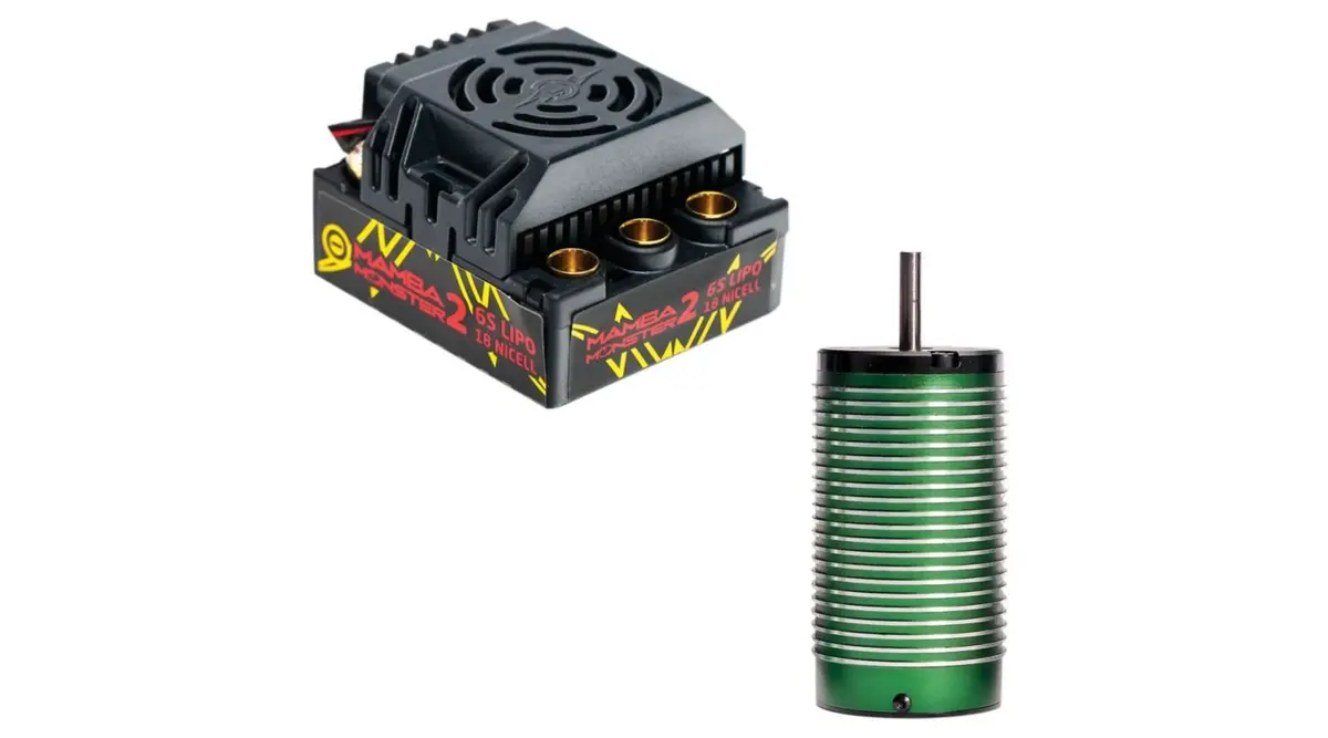 1/8 Mamba Monster 2 25V Wp Esc, W/2200Kv Motor (Cse010010801) 1