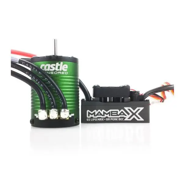 Mamba X Sensored 25.2V Wp Esc With 1406-5700Kv Motor Combo (Cse010015502) 1