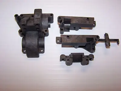 Yokomo Mr-4 Tc Rear Bulkhead Set Graphite #Zs-300Rtg 1