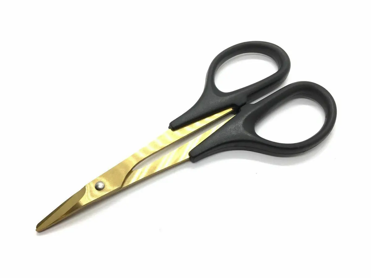 Icrc Curved Big Lexan Scissors Gold 1