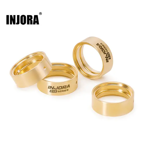 Injora Brass Inner Clamp Rings For Injora 0.7" D18 Wheels 1