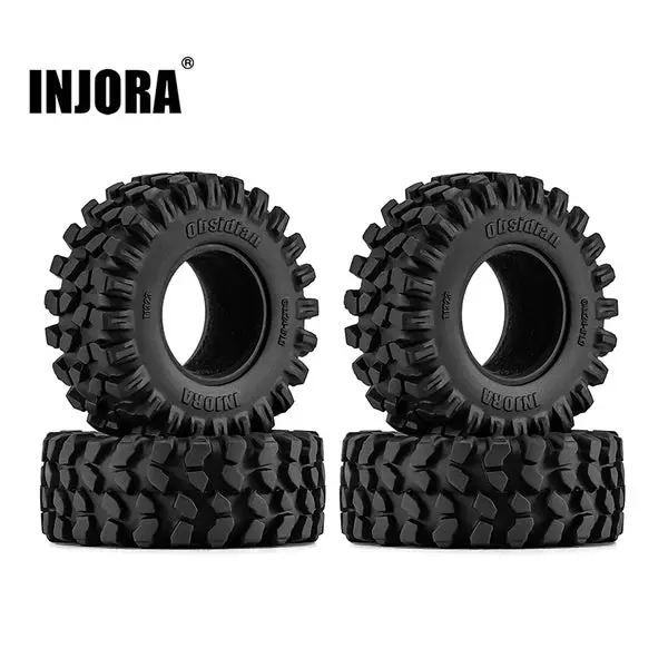 Injora 1.3" 64*24Mm Obsidian Tires (T1323) 1