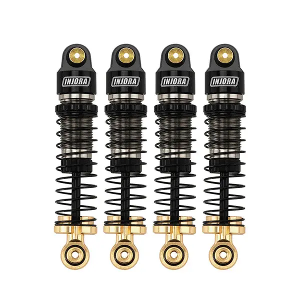 Injora 40Mm Big Bore Oil Shock Absorber For 1/24 Scx24 Fcx24m (Brass Retainer) 2