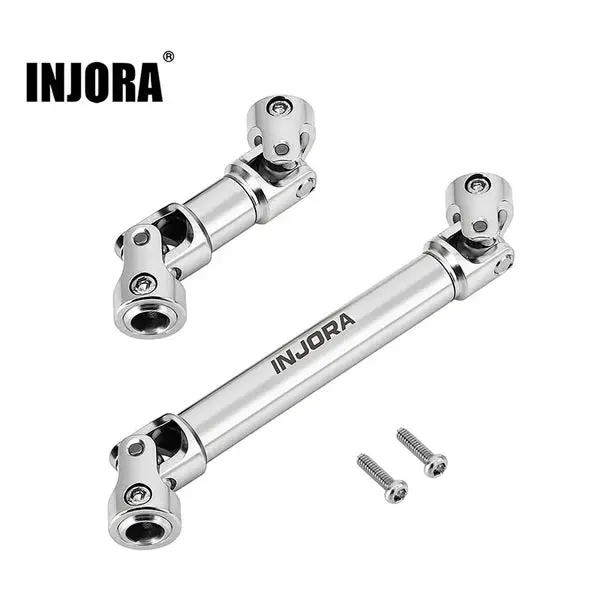 Injora Stainless Steel Drive Shafts For 1/18 Redcat Ascent-18 Apex 1