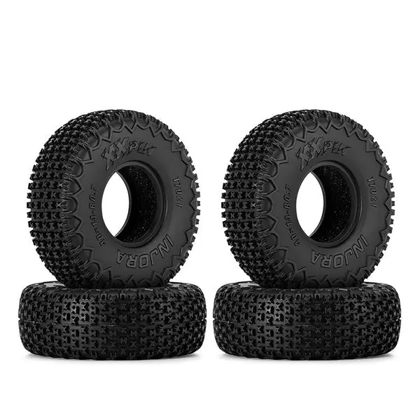 Injora 0.7" 40*14Mm Xhx Pin Tires For 1/30 Scx30 (T7021) (4) 1
