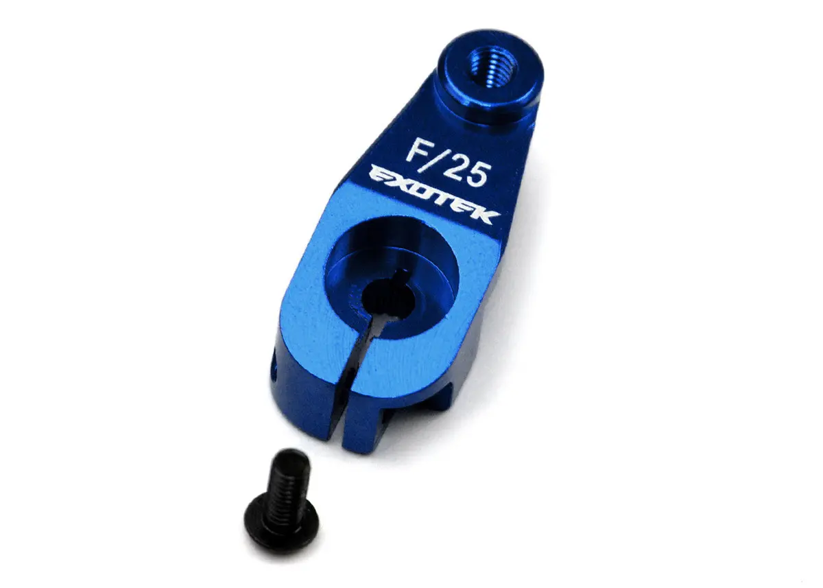 Exotek Aluminum Clamping Futaba 25 Servo Horn 1