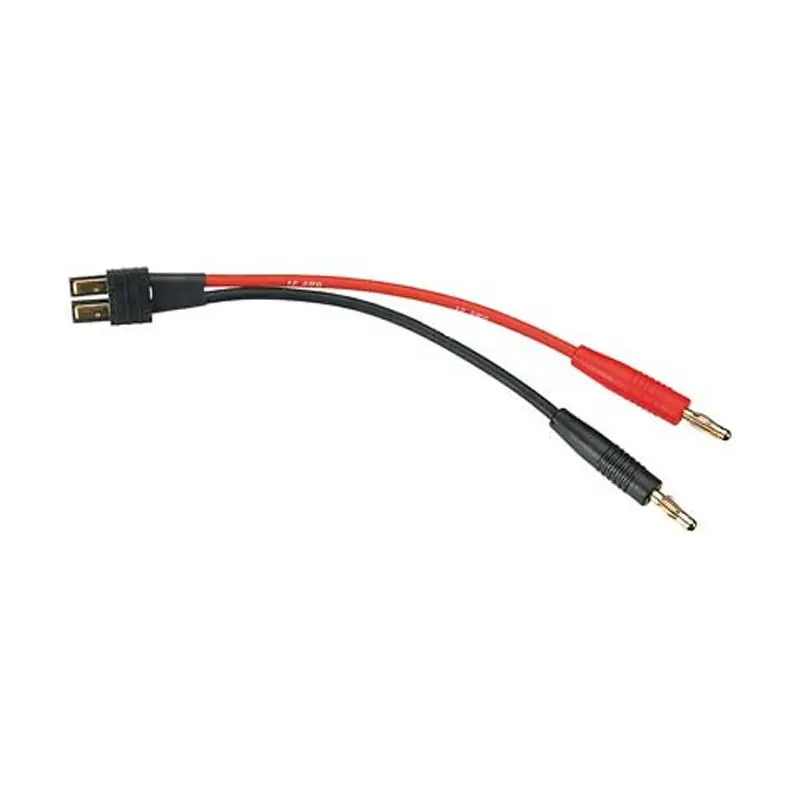 Charge Lead Banana Plugs To Traxxas Male (Dtxc2222) 1