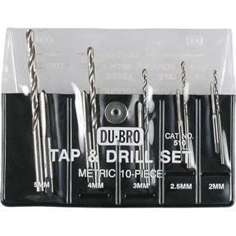 Tap & Drill Set, Metric 1