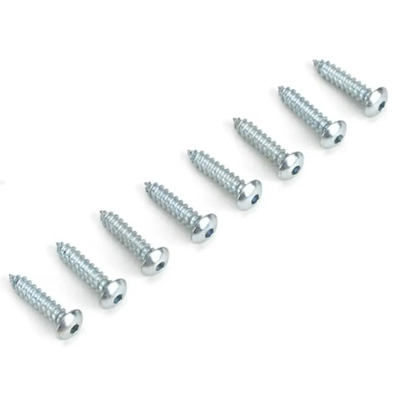 Button Head Screws, 4 X 1/2" (8) 1