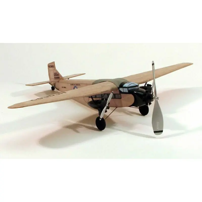 Ford Tri-Motor Rubber Powered Kit, 17.5" 1