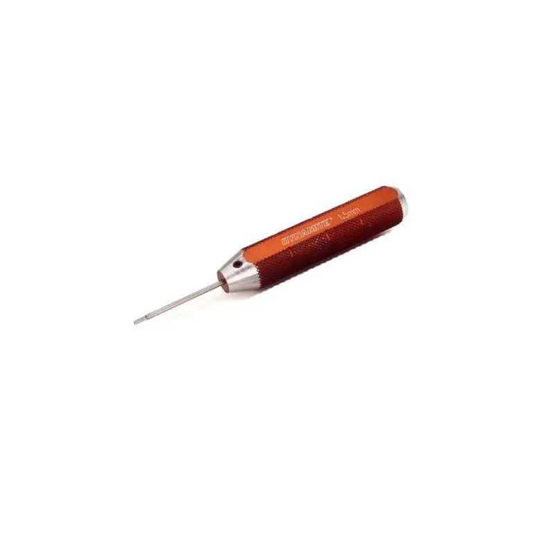 Machined Hex Driver, Red: 1.5Mm (Dyn2900) 1