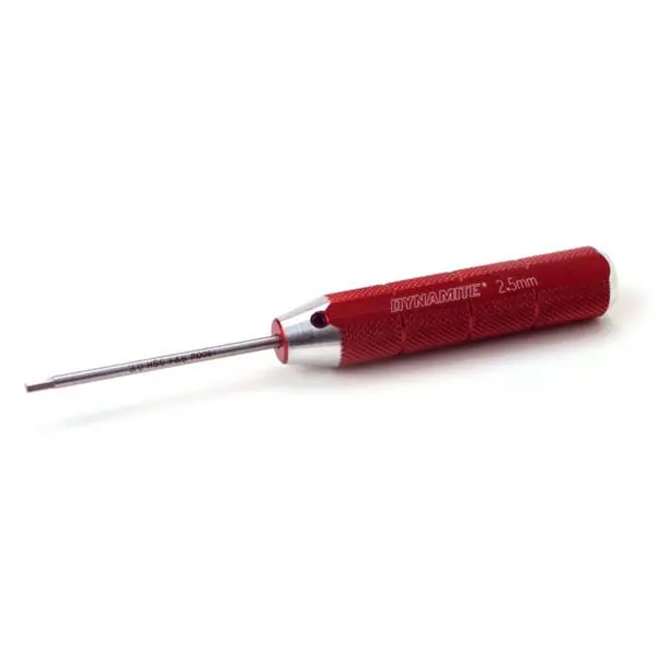 Machined Hex Driver, Red: 2.5Mm (Dyn2902) 1