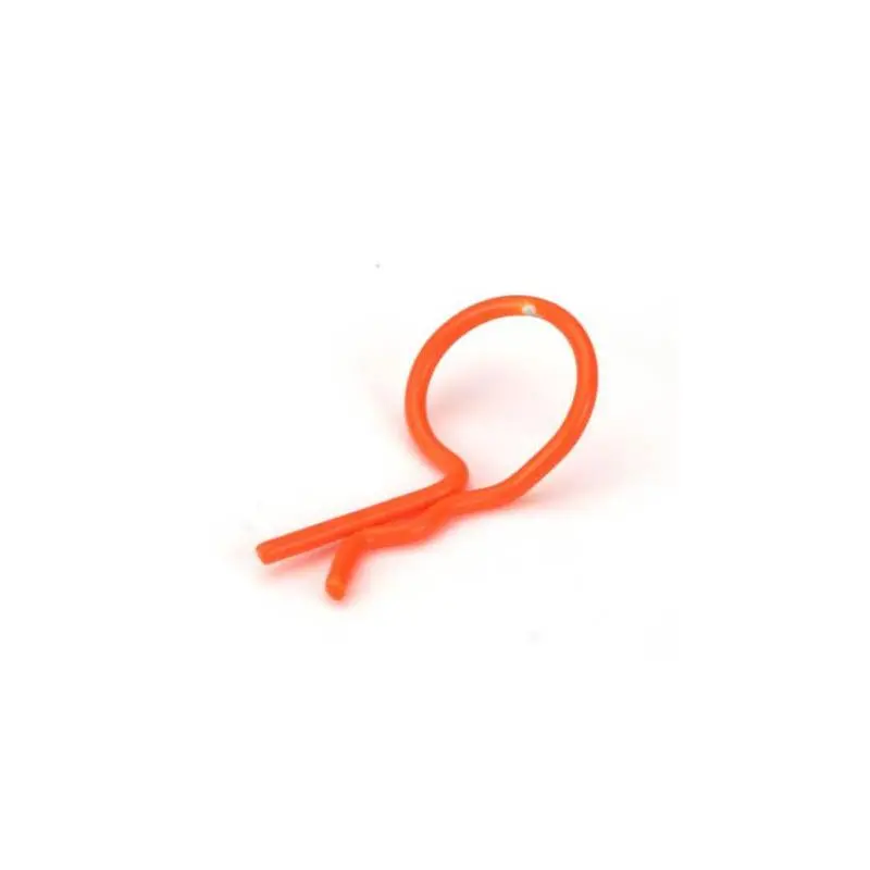 Bent Body Clip Orange(8) 1