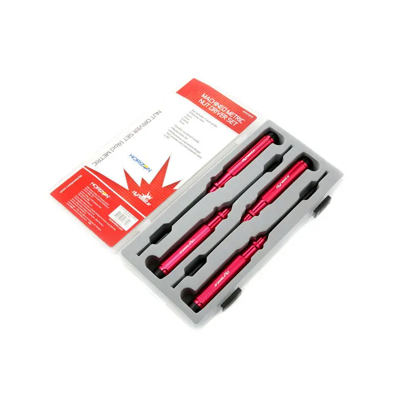 Machined Nut Driver Set (4 Pc), Metric - Dynt2010 1