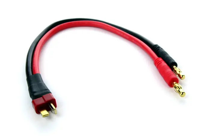 Lectron Pro Deans-Type Charging Adapter With Banana Plugs 1