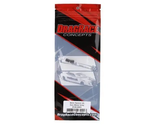 Dragrace Concepts 8Mm Spacer (Gun Metal Gray 2Pcs) 2
