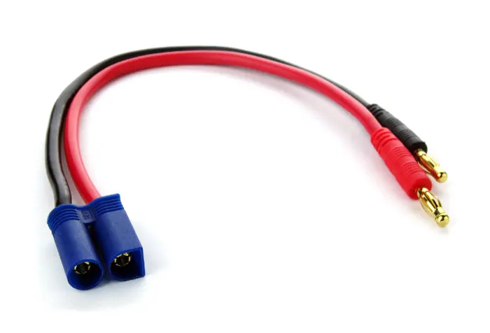 Lectron Pro Ec5 Charging Adapter With Banana 4Mm Plugs 1
