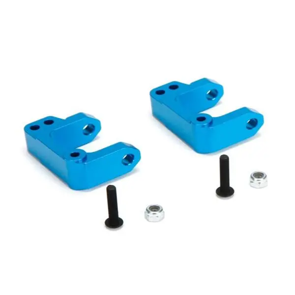 Caster Block, Aluminum: All Ecx 1/10 2Wd (Ecx334001) 1