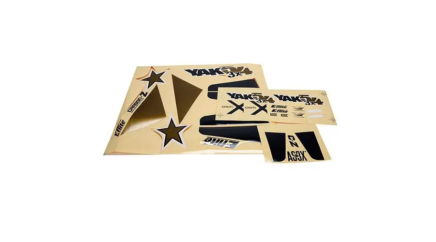Decal Set: Carbon-Z Yak 54 3X By E-Flite 1