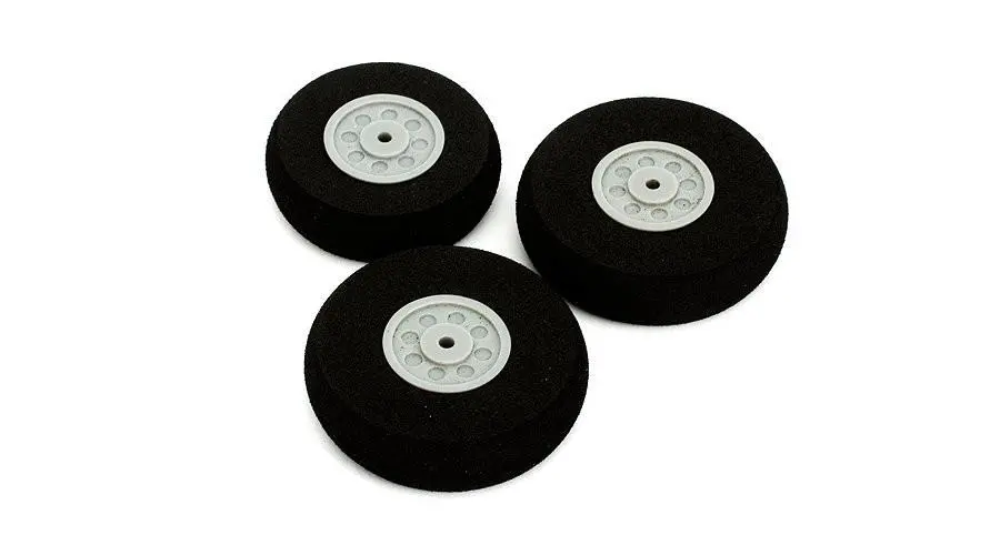 Wheel Set:Cessna 150 Aerobat 250 (2)40Mm,(1)35Mm  By E-Flite 1