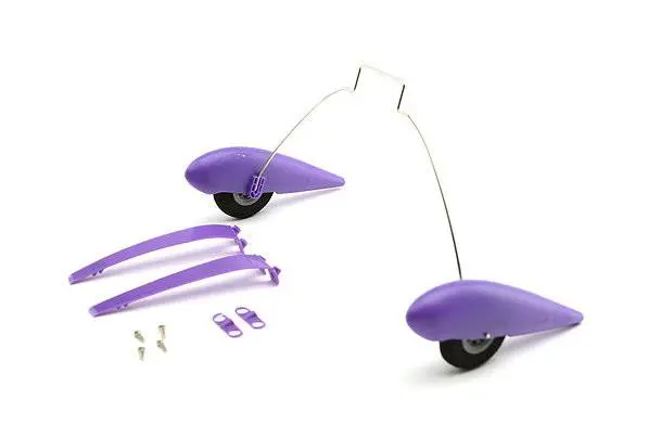 Main Landing Gear With Wheel Pants: Inverza 280 Bnf Basic  By E-Flite 1