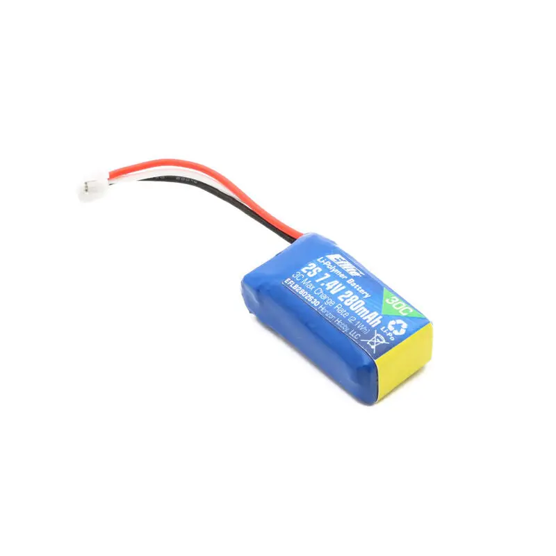 7.4V 280Mah 2S 30C Lipo Battery: Ph 1