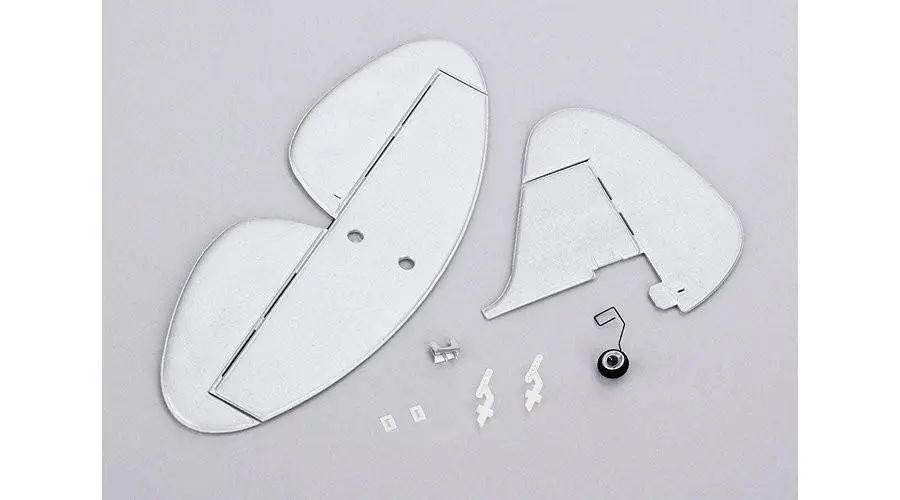 Complete Tail W/Accessories: Umx Carbon Cub  By E-Flite 1