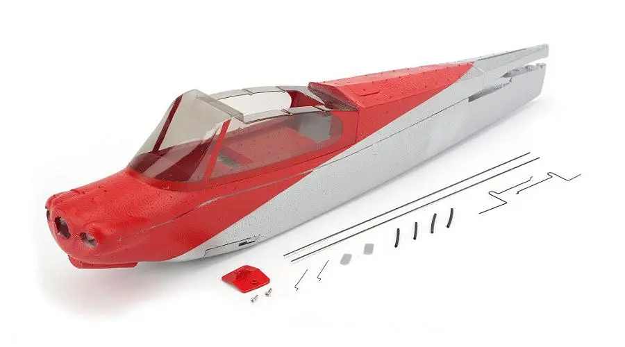 Fuselage W/Battery Tray Door: Umx Carbon Cub Ss  By E-Flite 1