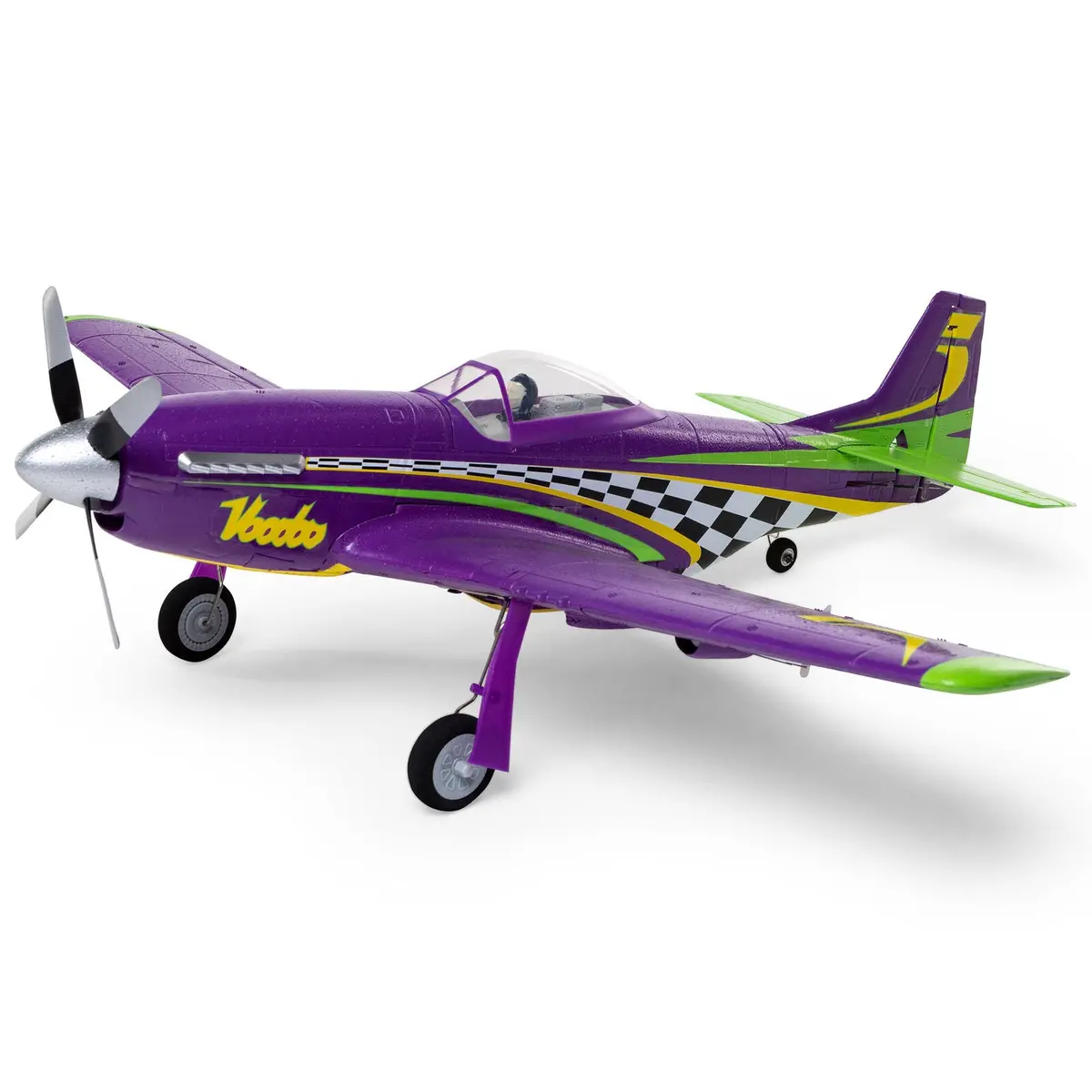 Umx P-51D Voodoo Bnf Basic With As3x And Safe Select - Eflu4350 1
