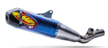 Fmf Ti Factory 4.1 Rct (Slip-On) Carbon Fiber End Cap - 044455 - 2019-2025 Yamaha Yz250f, Yz250fx 2