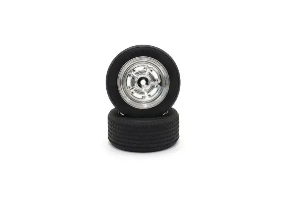 Kyosho Glued Vintage Tc Tire Fz02 (M/Rostyleplate/2P) 1