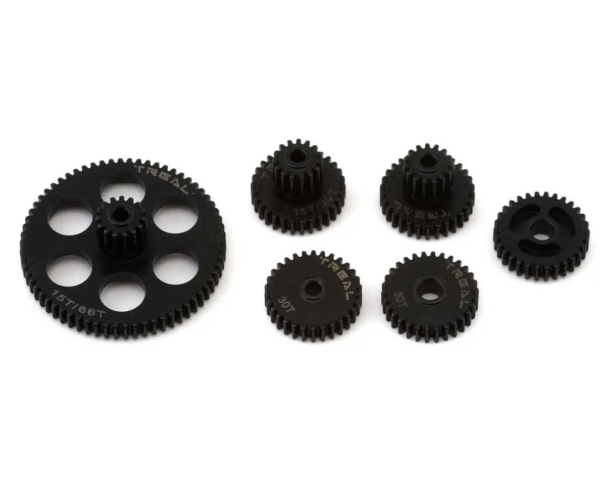 Treal Hobby Fcx24 Hardened Steel Transmission Gears Set 1