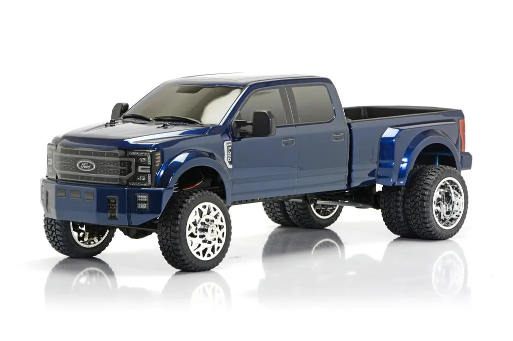 Ford F-450 Sd American Force Edition 2.0 - 1/10 Rtr Custom Truck Blue Galaxy V2 1
