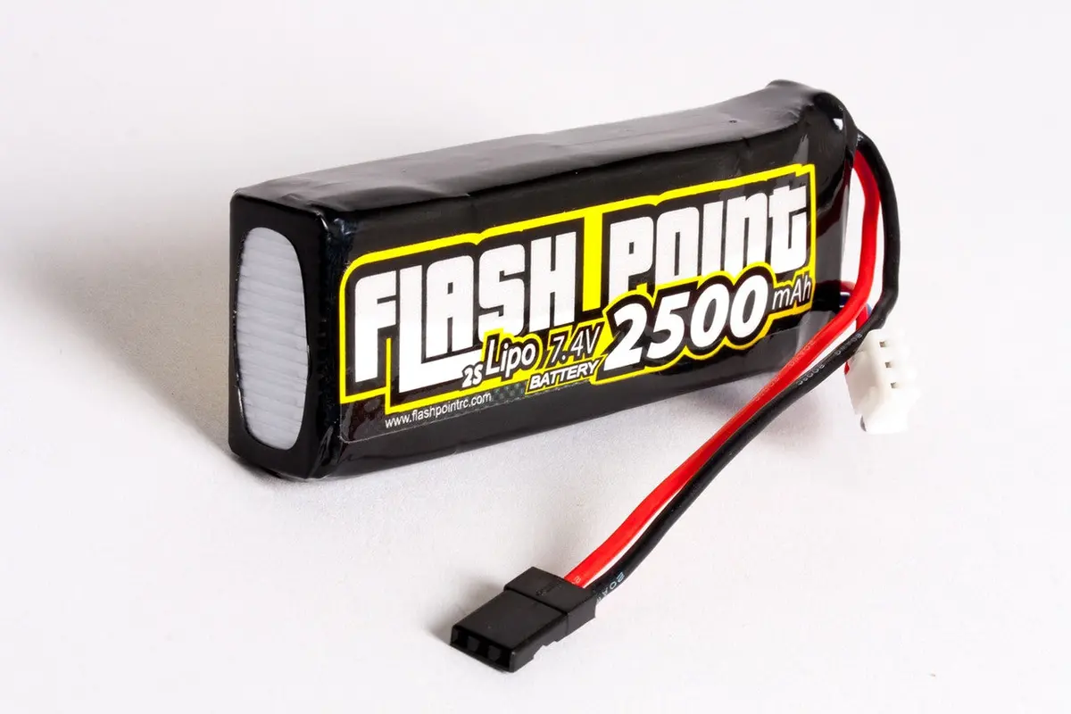 Flash Point Lipo 2500 Rx-Pack Flat 7.4V 1
