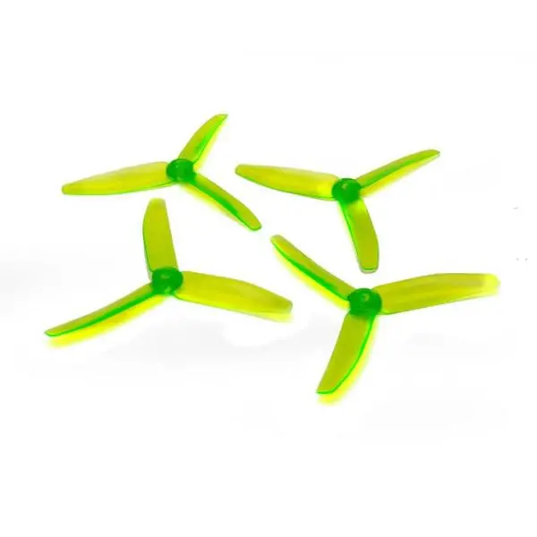 Dys 5X4 Tri-Prop Transparent: Green (Fpvp1000gr) 1