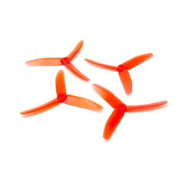 Dys 5X4 Tri-Prop Transparent: Red (Fpvp1000re) 1