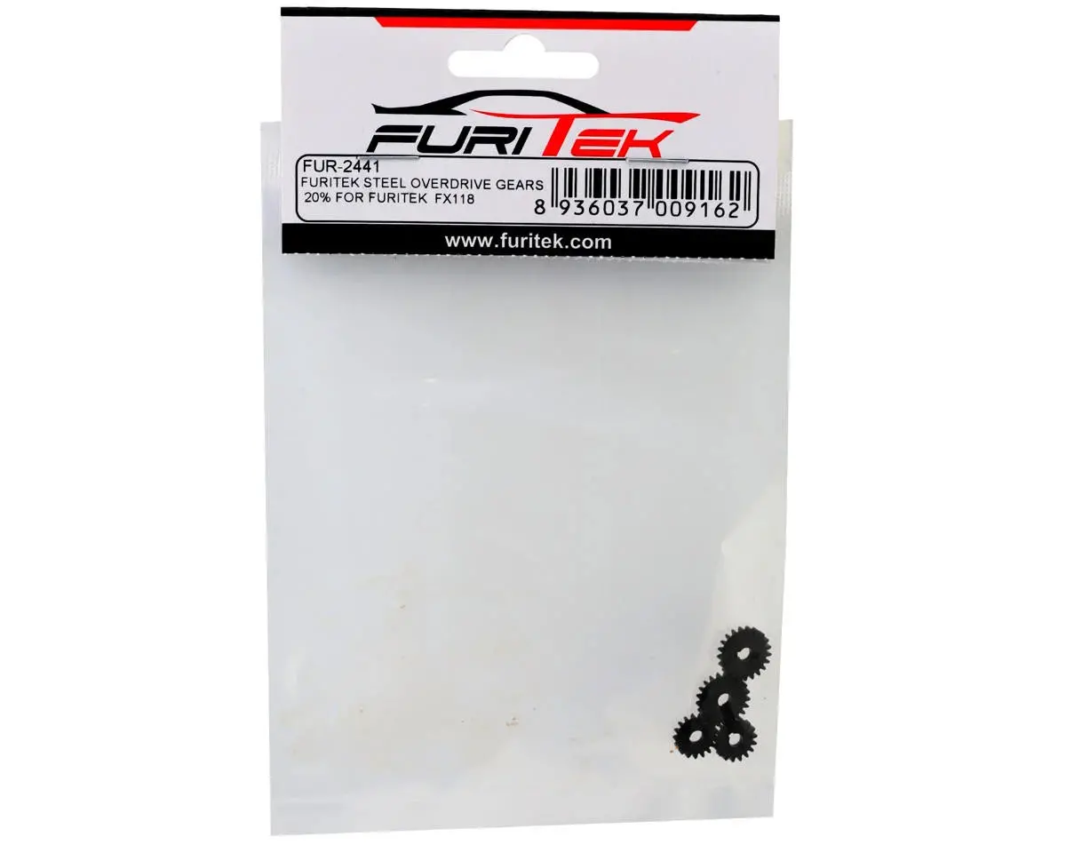 Furitek Fx118 Steel Overdrive Portal Gears (20%) 2