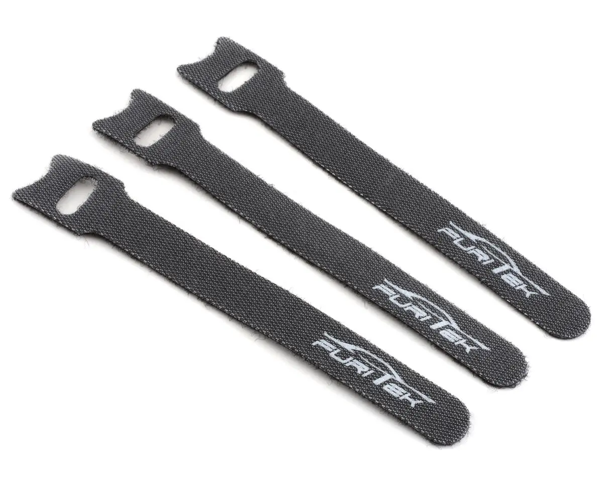 Furitek Micro Battery Hook And Loop Straps (3) (10X120mm) 1